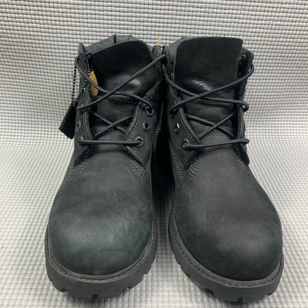 Timberland Boys Premium 6 inch Waterproof Boots Black Size 3